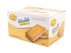 بسكويت بكريمة القشطة