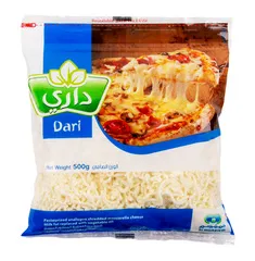 شبيه جبن الموزاريلا المبشور المبستر