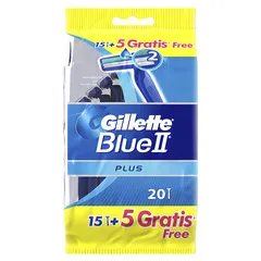 Gillette Blue II Plus Mens Disposable Razors