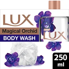 Lux Magical Beauty Shower Gel With Loofah 250ml