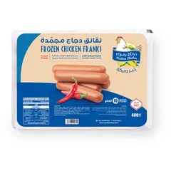 نقانق دجاج مجمدة   (حار)