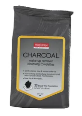 Charcoal Make-Up Remover Cleansing Towelettes