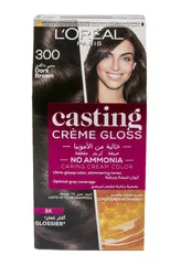 Loreal Casting Creme Gloss Hair Color 300 Dark Brown