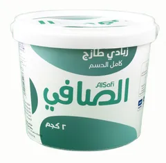 زبادي طازج كامل الدسم