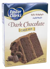 خليط كيك شوكولاتة داكنة