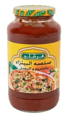 صلصة البيتزاء بالمشروم والبصل