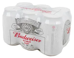 Budweiser Zero Malt Beverage 6 330 Ml