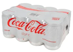 Coca Cola Light Soft Drink 12 150 Ml