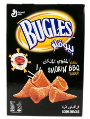 Bugles Smokin Bbq Corn Snack 12 15 G
