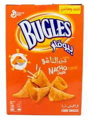 Bugles Corn Snack Nacho Cheese 12 15 G