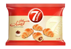 ميني كروسان بحشوة كريمة الكاكاو