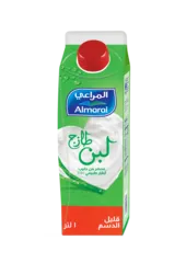 لبن طازج قليل الدسم