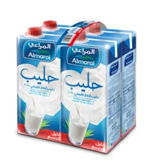 حليب طويل الاجل قليل الدسم