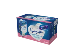 حليب طويل الأجل خالي الدسم