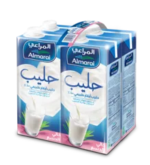 حليب طويل الأجل خالي الدسم