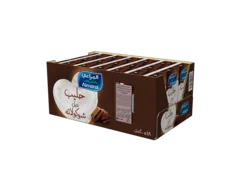 حليب دبل شوكولاتة