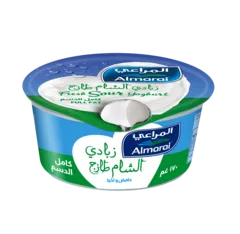 زبادي حامض طازج كامل الدسم
