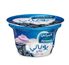 زبادي يوناني بالتوت الأزرق