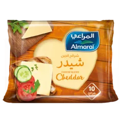 Almarai 10 Cheddar Cheese Slice 200g