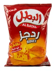 Al Batal Ridges Cheese Flavor Potato Chips 155g
