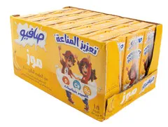حليب طويل الأجل بنكهة الموز