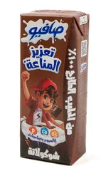 حليب طويل الأجل بنكهة الشوكولاتة
