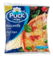 Puck Shredded Mozzarella Cheese 500g