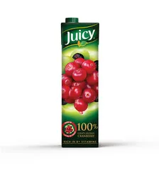 Juciy 100 Grape Cranberry Juice No Sugar Added 1l