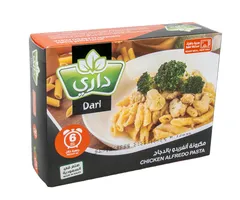 مكرونة ألفريدو بالدجاج
