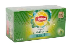 شاي أخضر بالنعناع