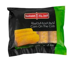 أكواز ذرة كاملة (٤ قطع)