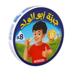 شبيه الجبن المعامل القابل للدهن مثلثات ٨ قطع