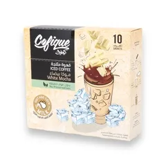 Cofique Iced Coffee White Mocha 10 24 G