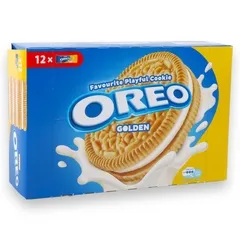 Golden Biscuit with Vanilla Flavor Filling