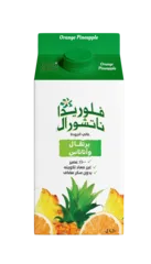 عصير برتقال و أناناس بدون سكر مضاف