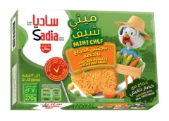 ميني شيف ناجتس الدجاج بالخضار