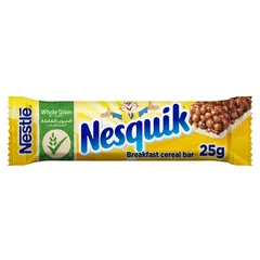 Nestle Nesquik Chocolate Breakfast Cereal Bar 25g