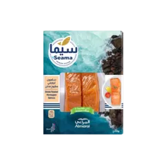 سلمون نرويجي مطبوخ مدخن