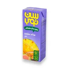 نكتار الفواكه المشكلة بدون إضافة سكر