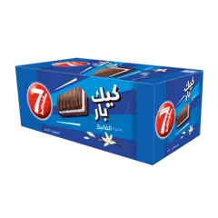 كيك بار بحشوة الفانيلا