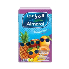 عصير الفواكه المشكلة بدون إضافة سكر