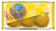 خبز البرجر بالبطاطس