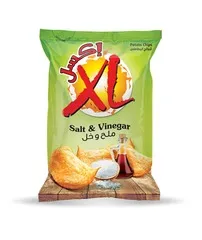شرائح البطاطس بالملح و الخل