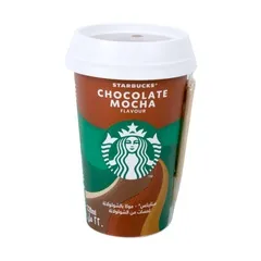 Starbucks Chocolate Mocha 220 Ml A Creamy Blend Of Our Bold Espresso Roast Coffee And Temptingly Rich Cocoa Flavor