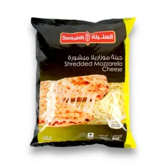 جبنة موزاريلا مبشورة
