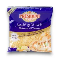 الأجبان الأربعة الطبيعية