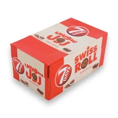 7days Swiss Roll Cocoa Filling 12x20g