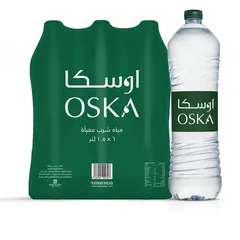 Oska Bottled Drinking Water 6 × 1 Dot 5l