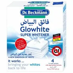Dr Beckmann Glowhite Super Whitener 4 × 40g