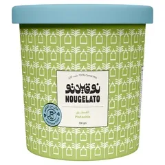 Nougelato Pistachio Flavor Gelato 300 G
